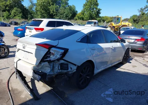 2019 Honda Civic Ex z USA, uszkodzony, nr VIN 19XFC1F37KE200733
